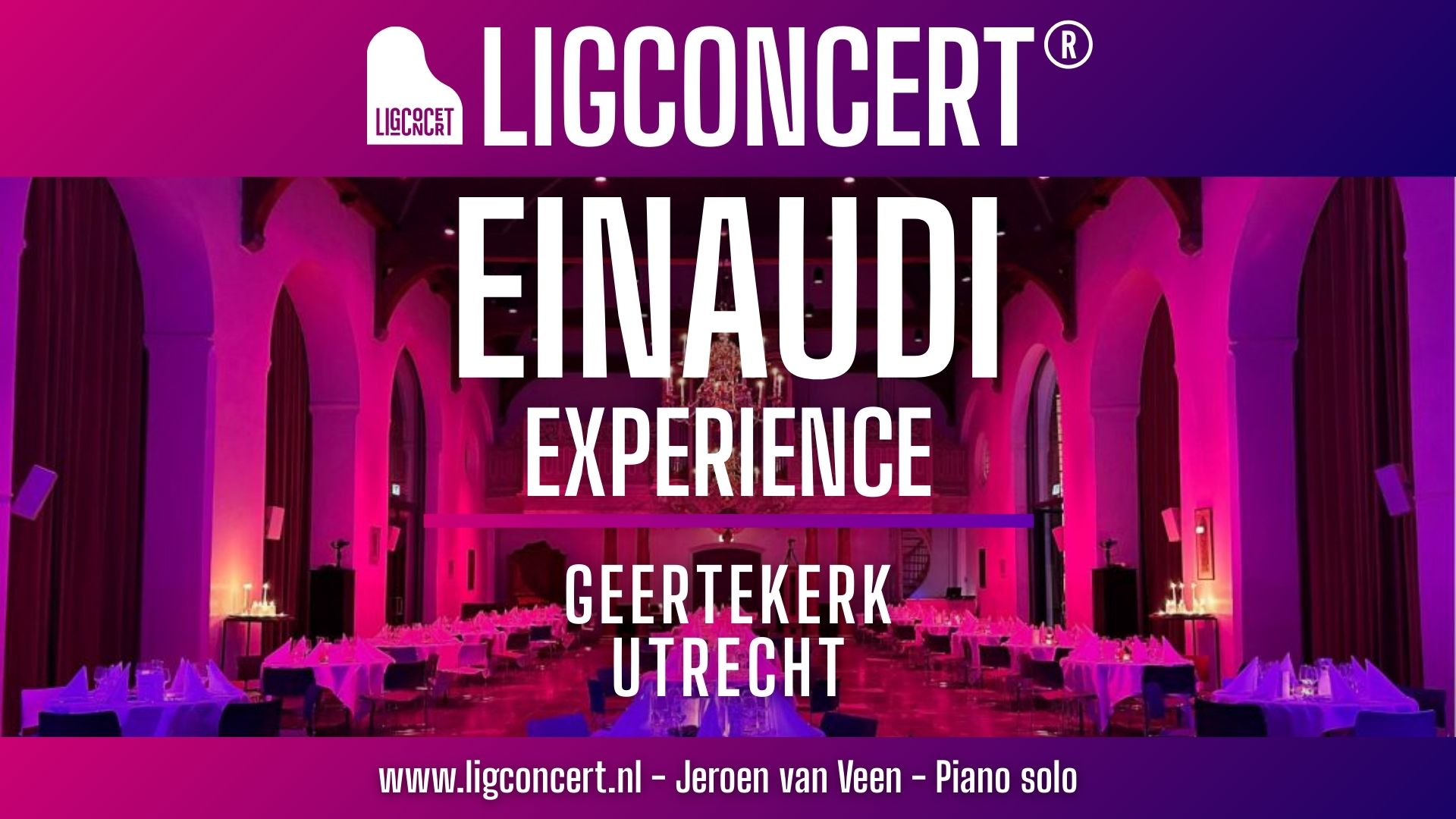 Geertekerk ligconcert eiaudi experience 